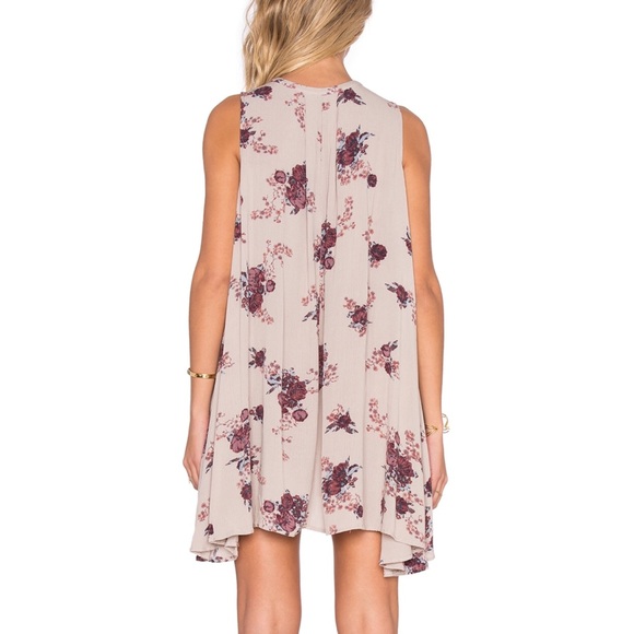 Free People Tree Swing Washed Stone Tunic Dress - Picture 2 of 8